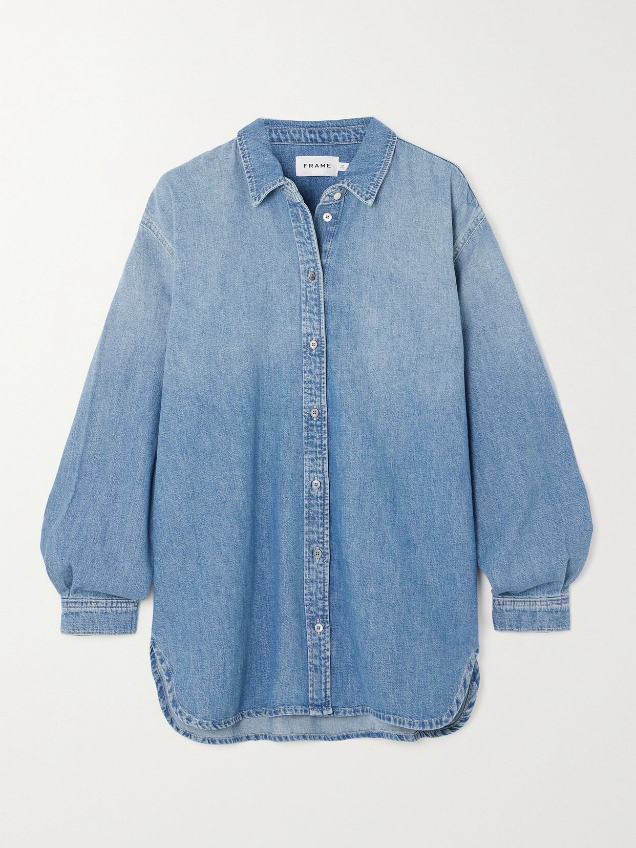 FRAME Beach Denim Shirt - Blue