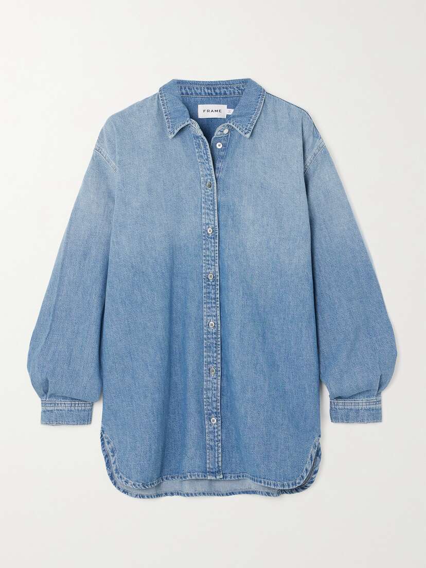 Frame Beach Denim Shirt - x large