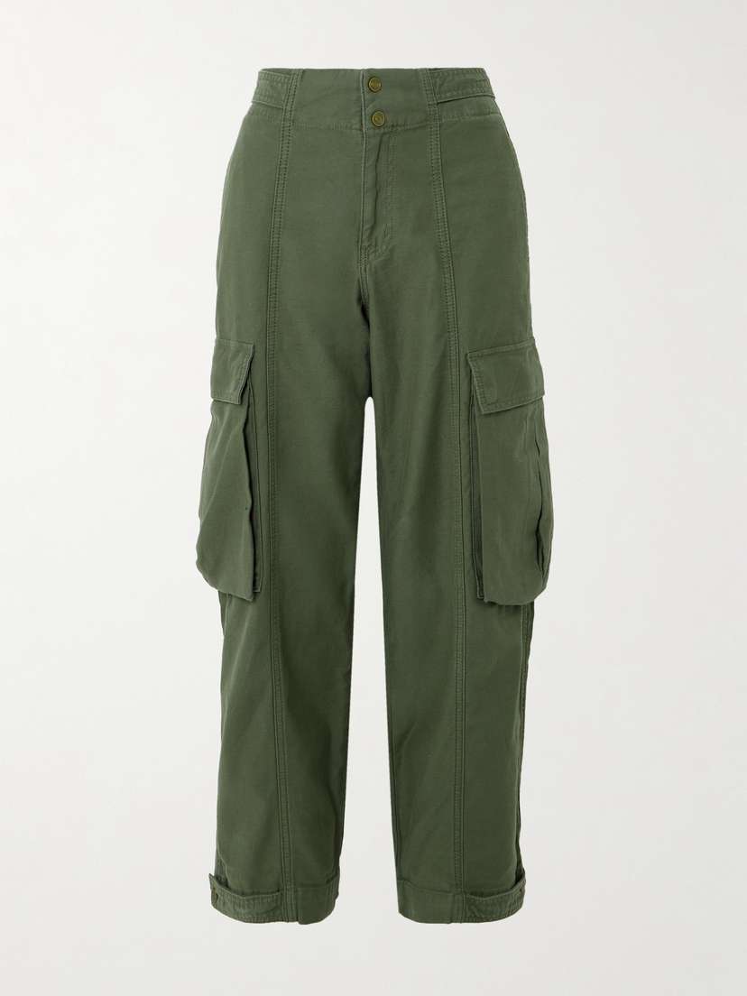 Frame Cotton Boyfriend Cargo Pants