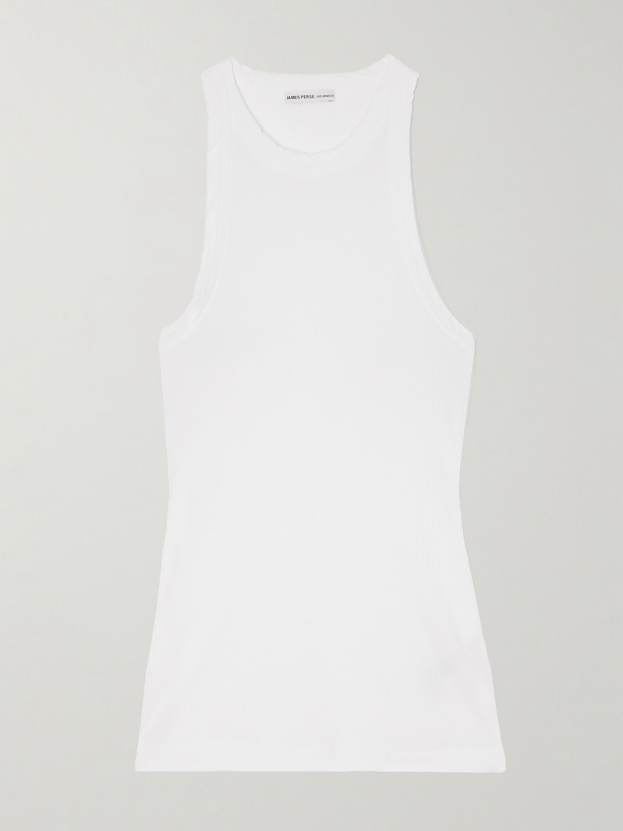 James Perse Ribbed stretch-Supima cotton tank thumbnail