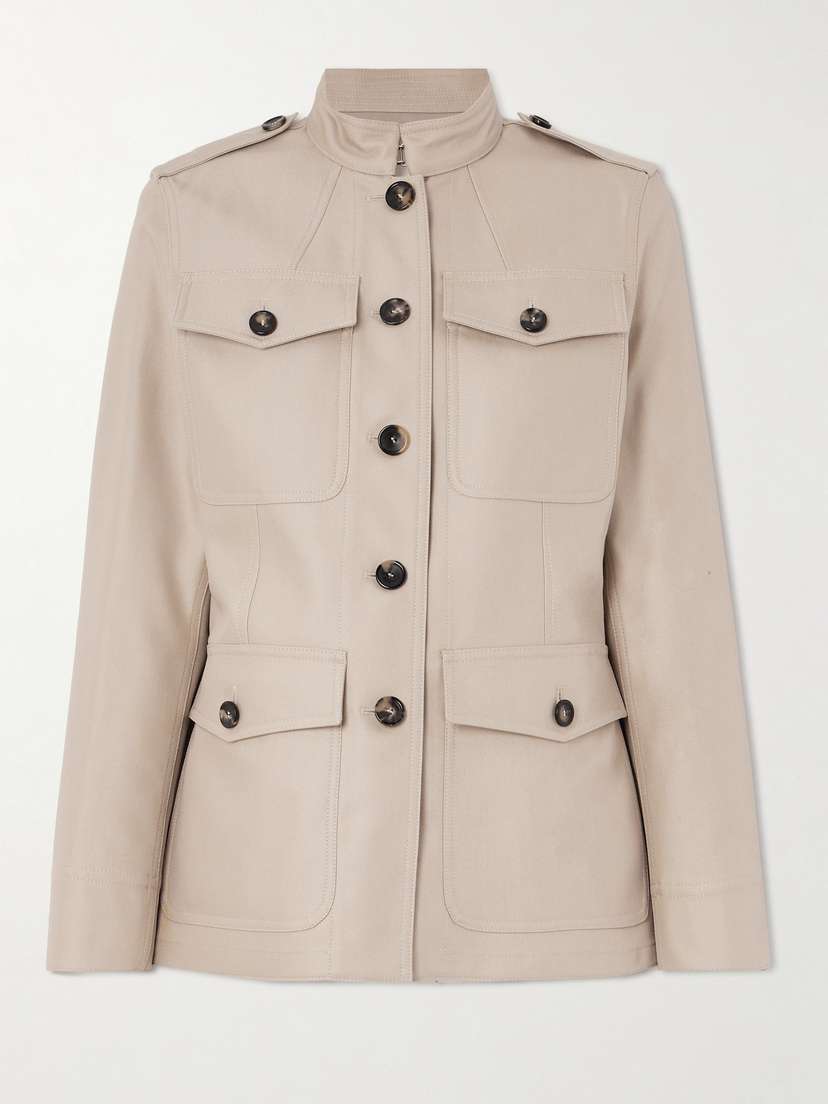 Loro Piana Ashley Cotton And Silk-blend Twill Jacket