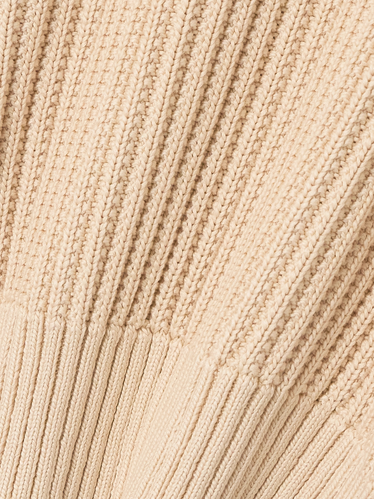 Ribbed-Knit Silk And Cotton-Blend Sweater