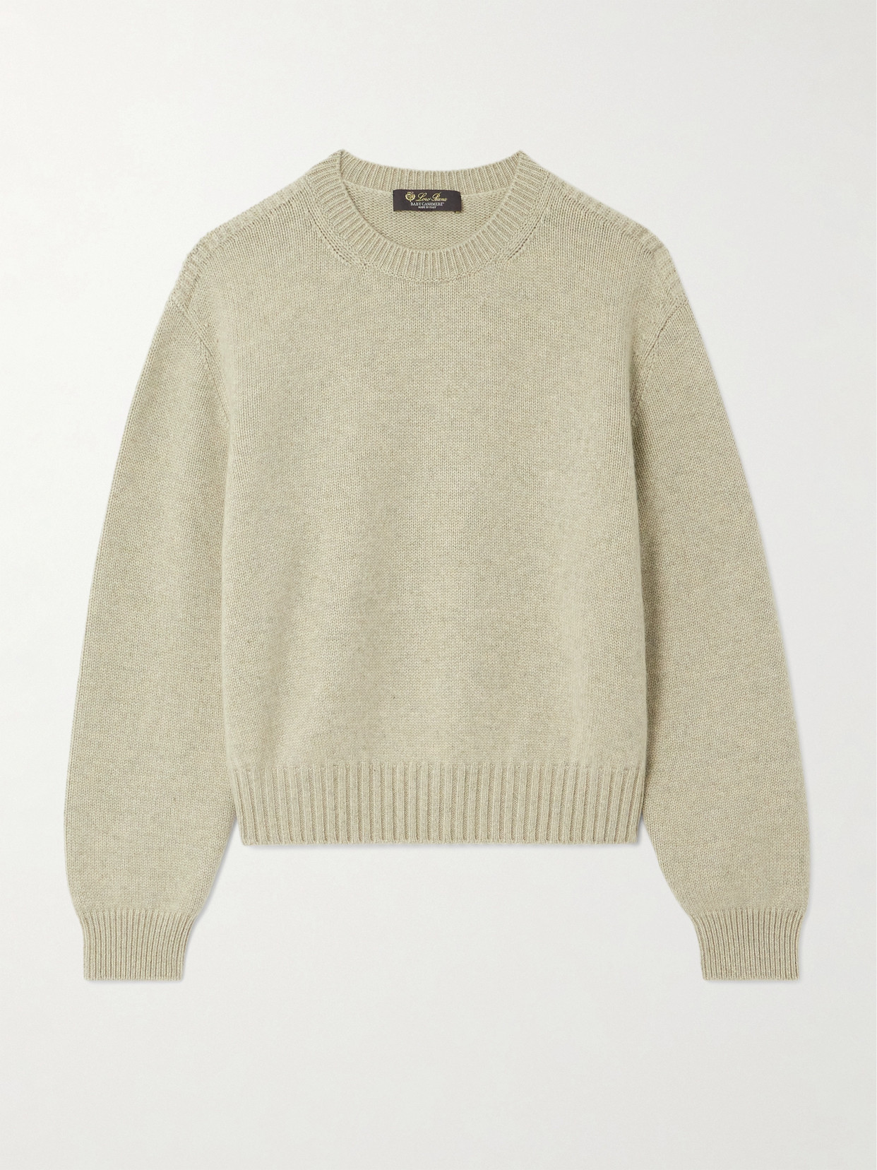 Loro Piana Cashmere Jumper In Neutrals