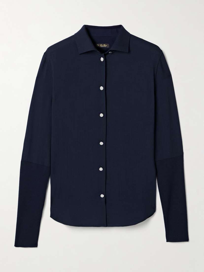 Loro Piana Leela Wool Shirt