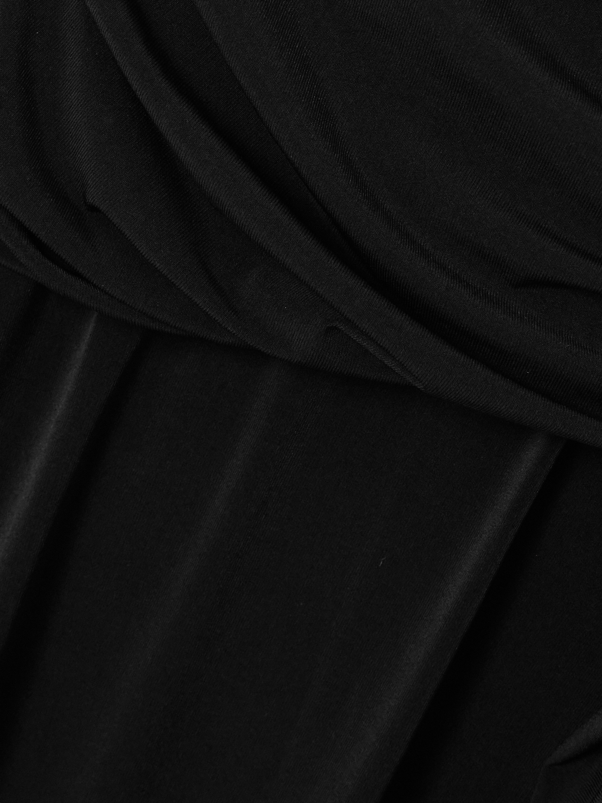 AZ Factory Helleborus asymmetric stretch-jersey midi dress