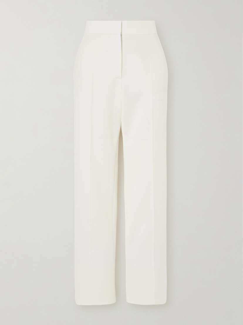 Stella McCartney + Net Sustain Wool-twill Straight-leg Pants