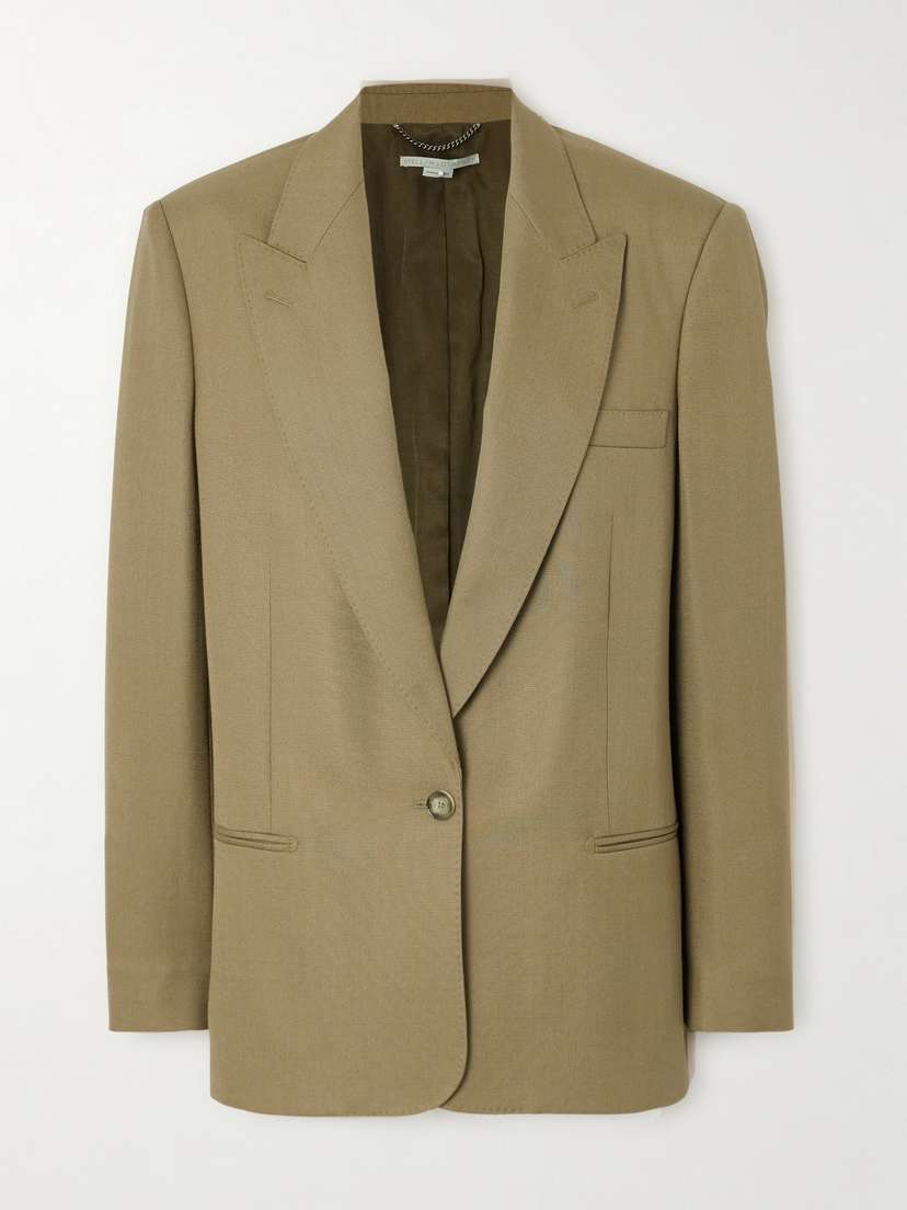 Stella McCartney + Net Sustain Woven Blazer