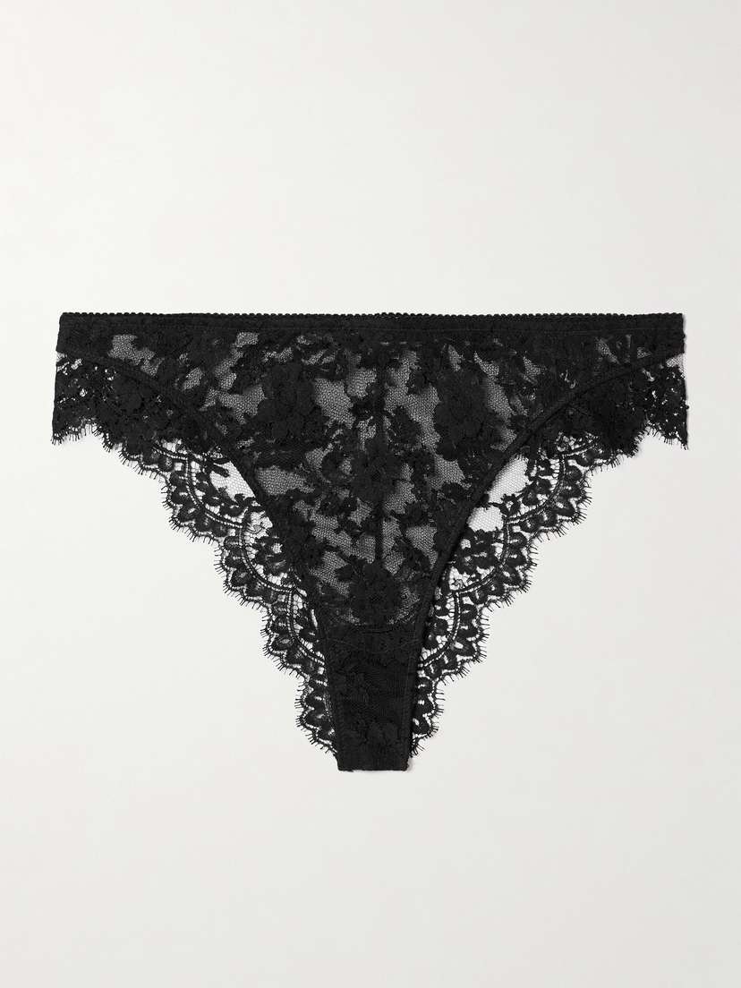 Dolce & Gabbana Scalloped Lace Briefs