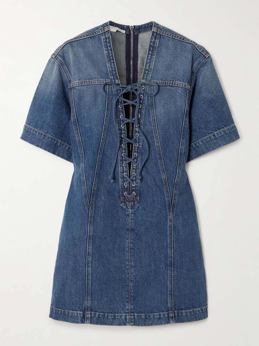 Stella McCartney Denim Mini Dress