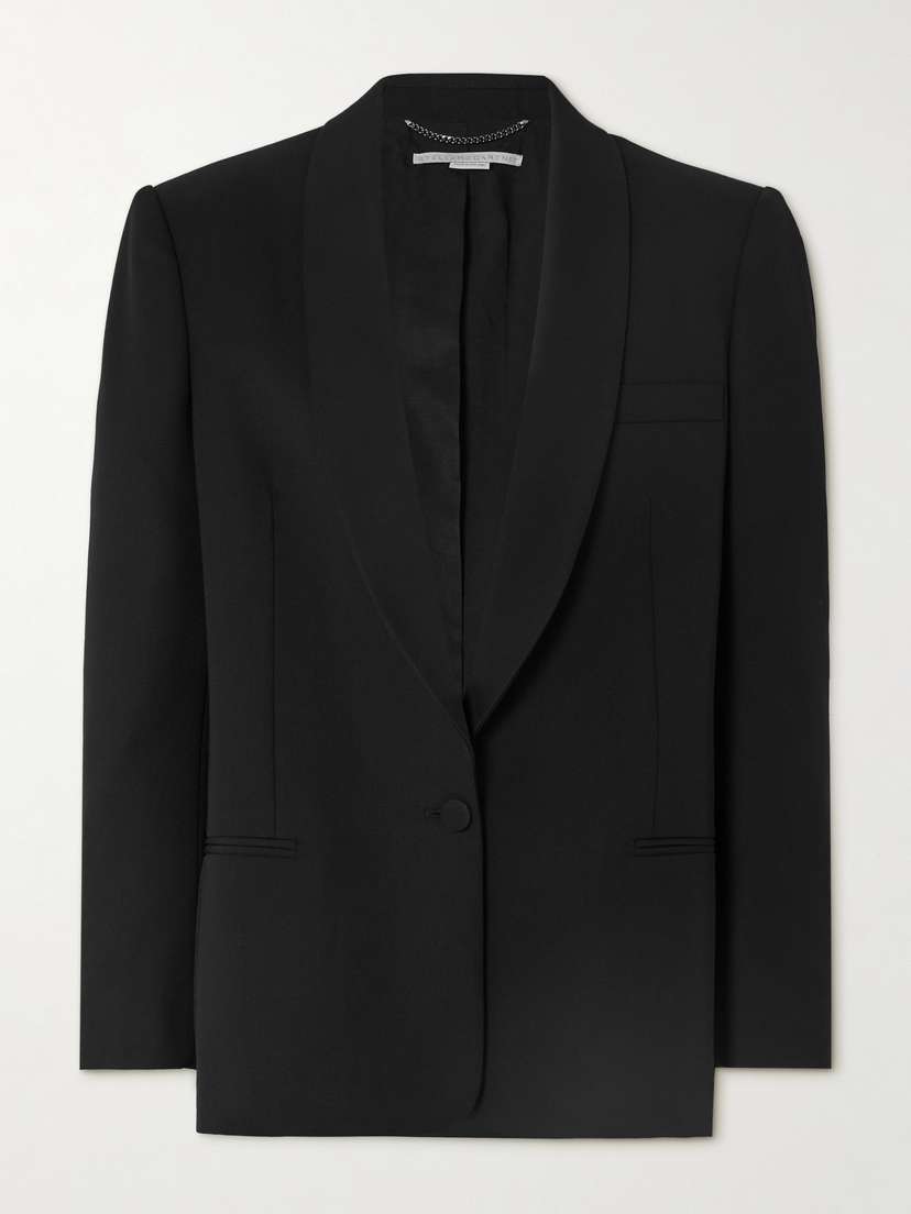 Stella McCartney + Net Sustain Wool-twill Blazer