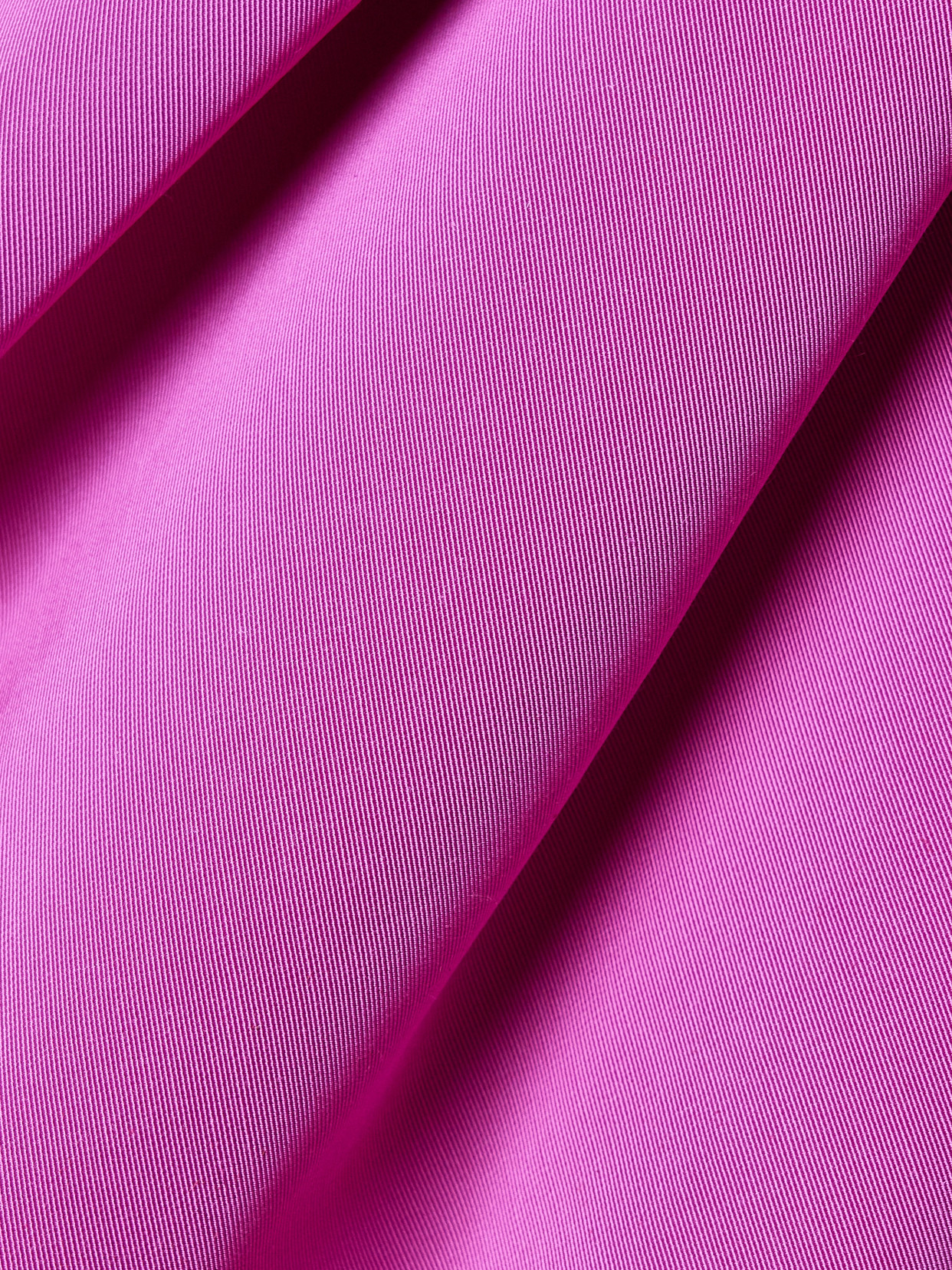 Oscar De La Renta Strapless Bow Back Gown In Pink