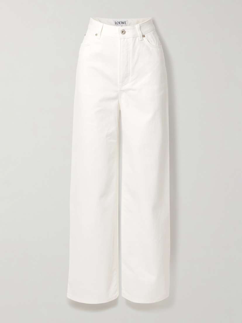Loewe High-rise Wide-leg Jeans
