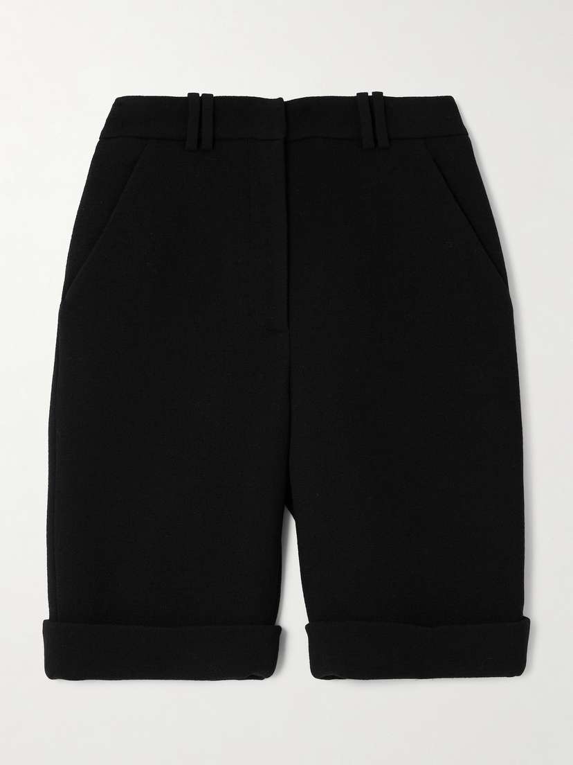 Balmain Wool-crepe Shorts