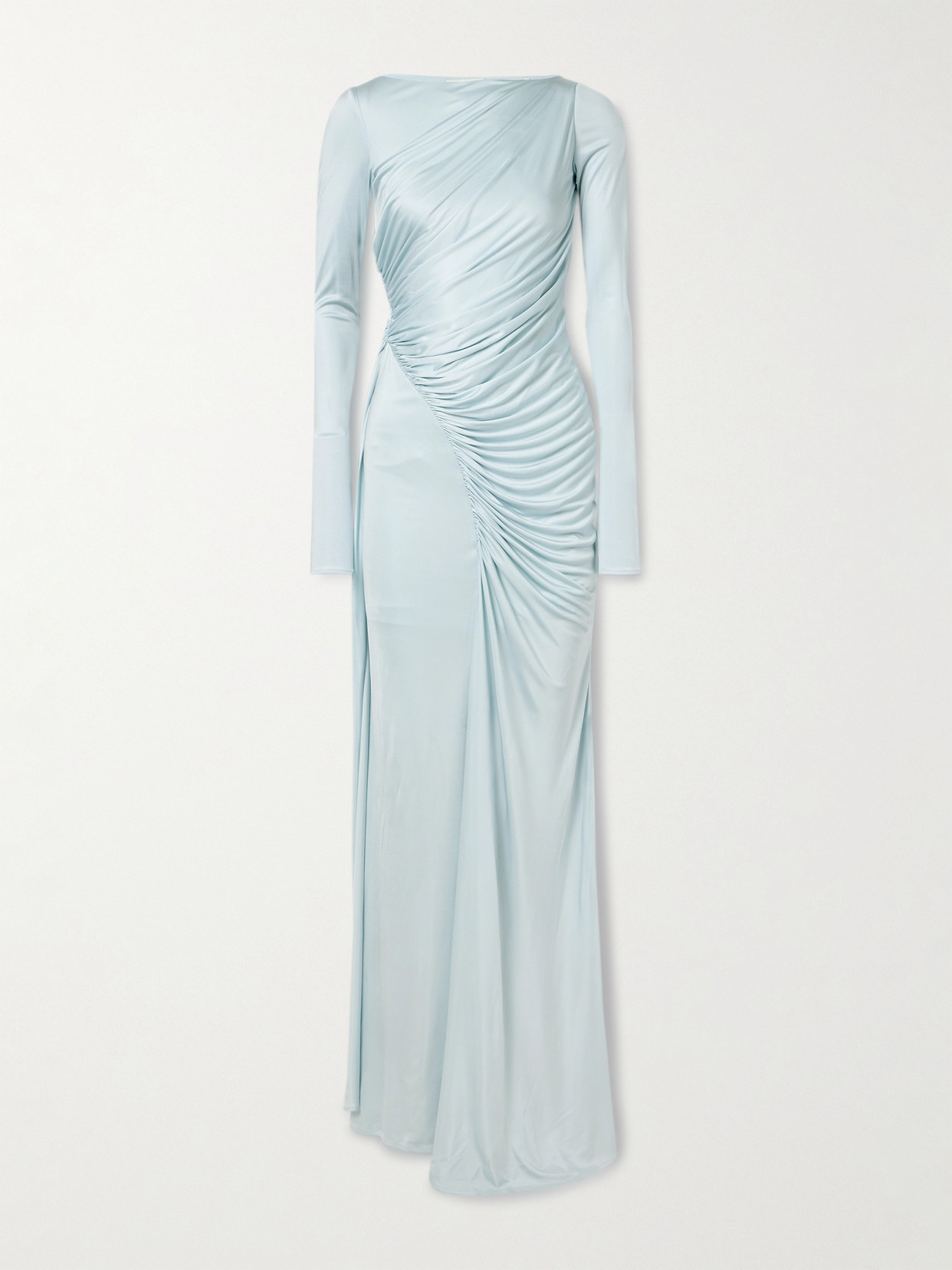 Givenchy - Ruched Stretch-jersey Gown - Blue