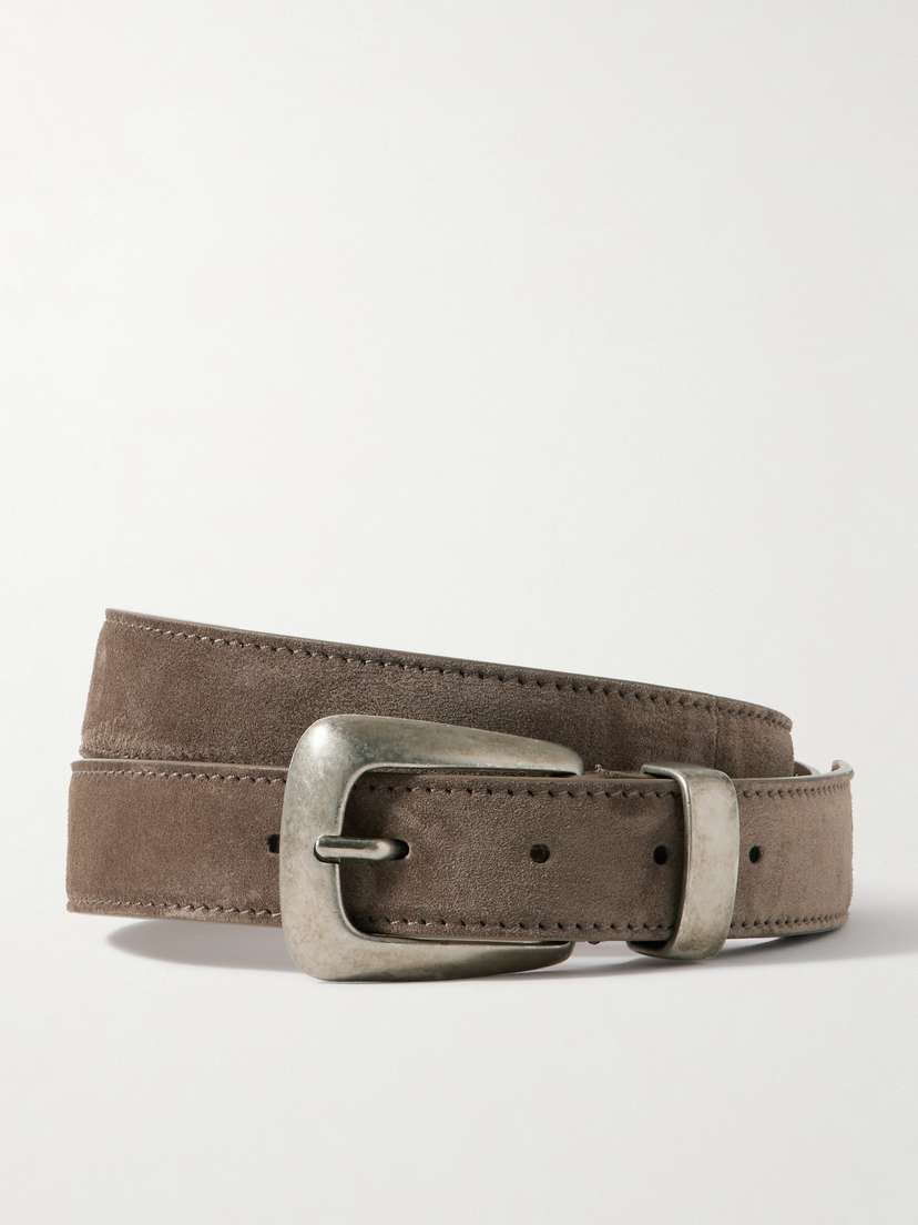 Khaite Benny Suede Belt