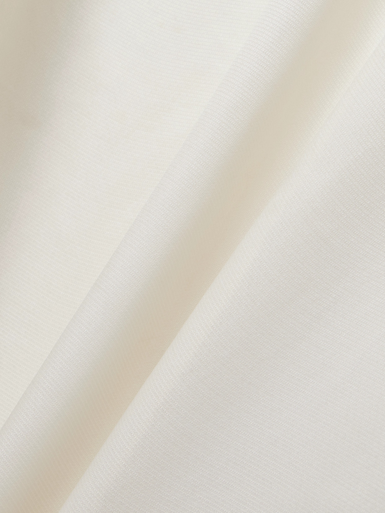 Khaite Quico Balloon-sleeve Oversized Silk Blouse In White