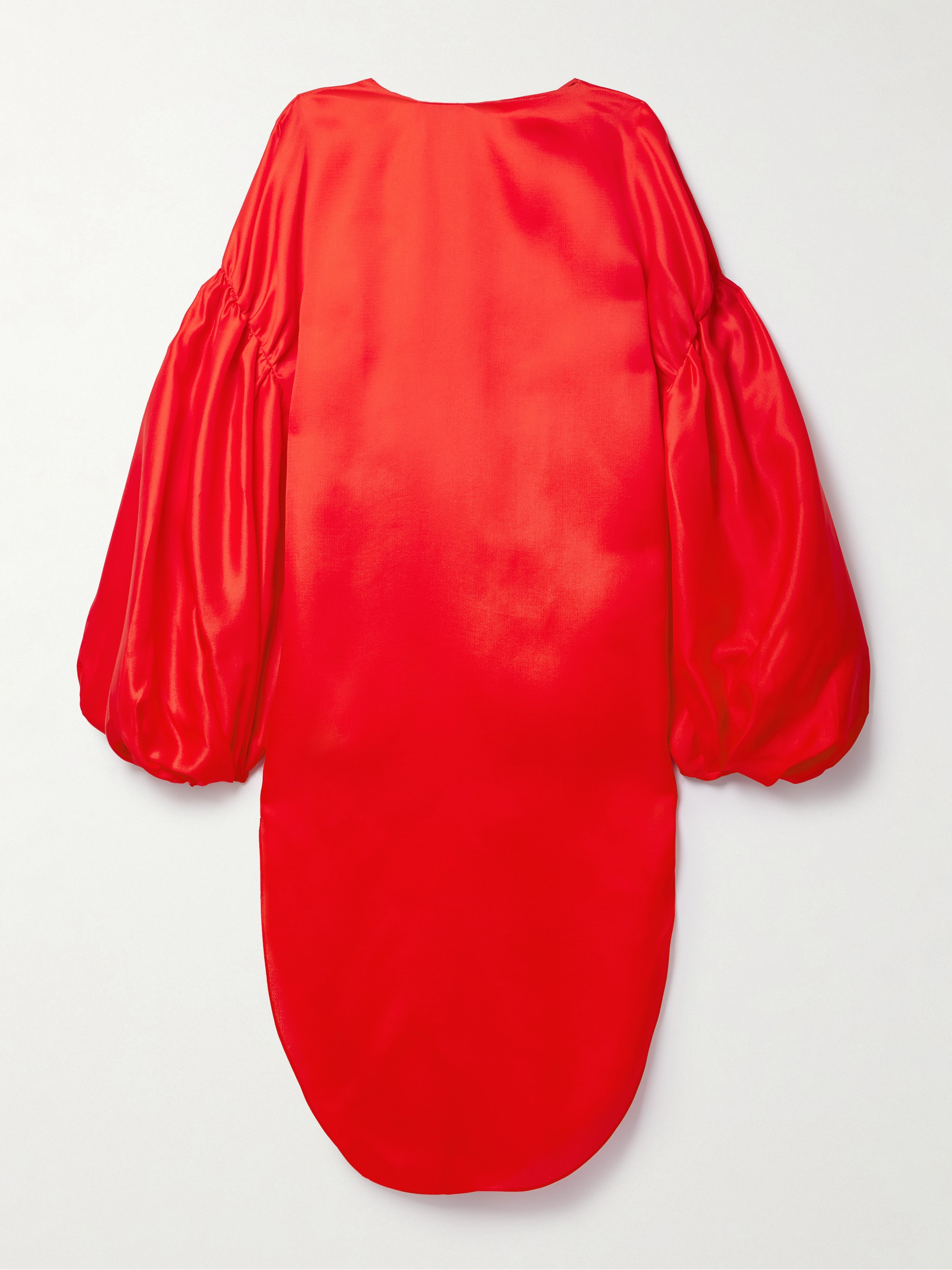 KHAITE Zelma silk midi dress thumbnail
