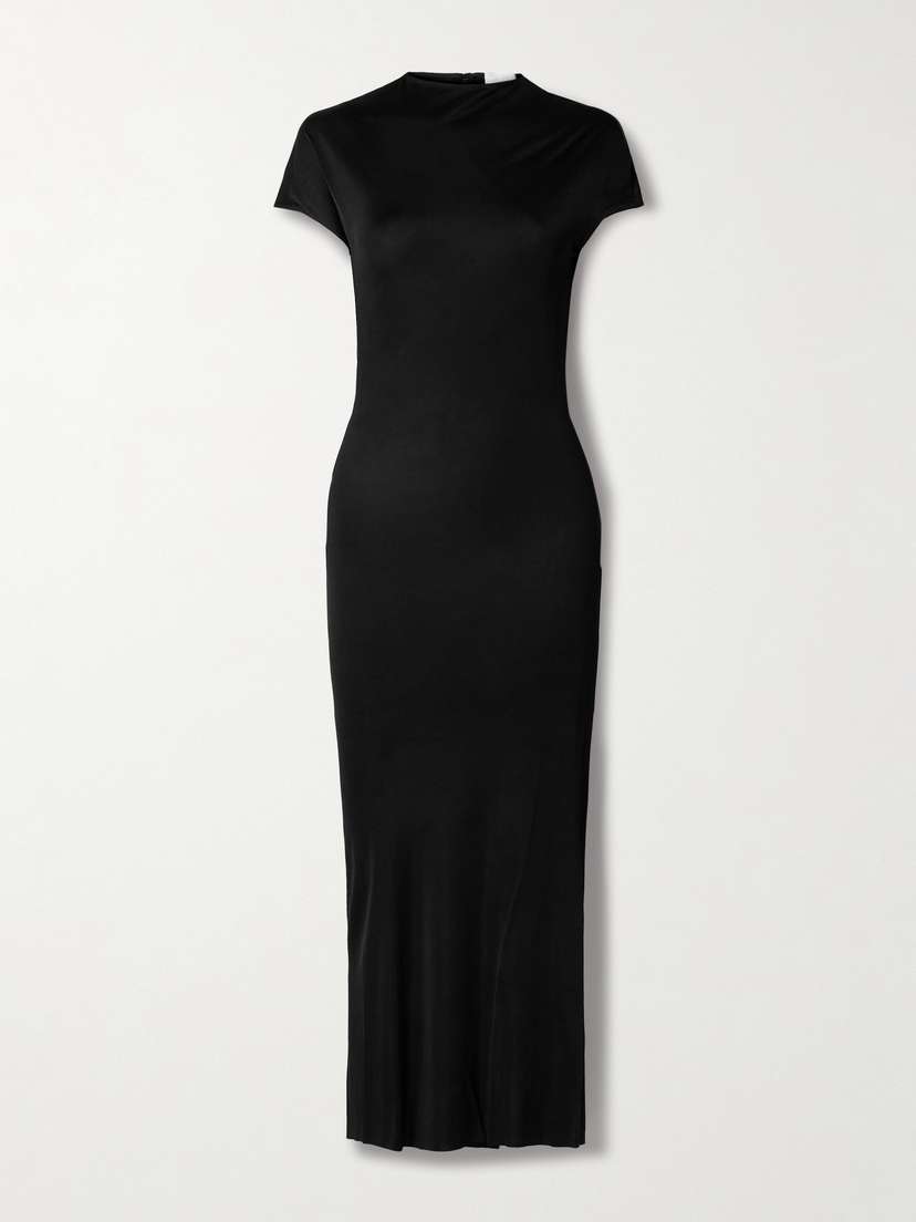 Khaite Yenza Jersey Maxi Dress - x small