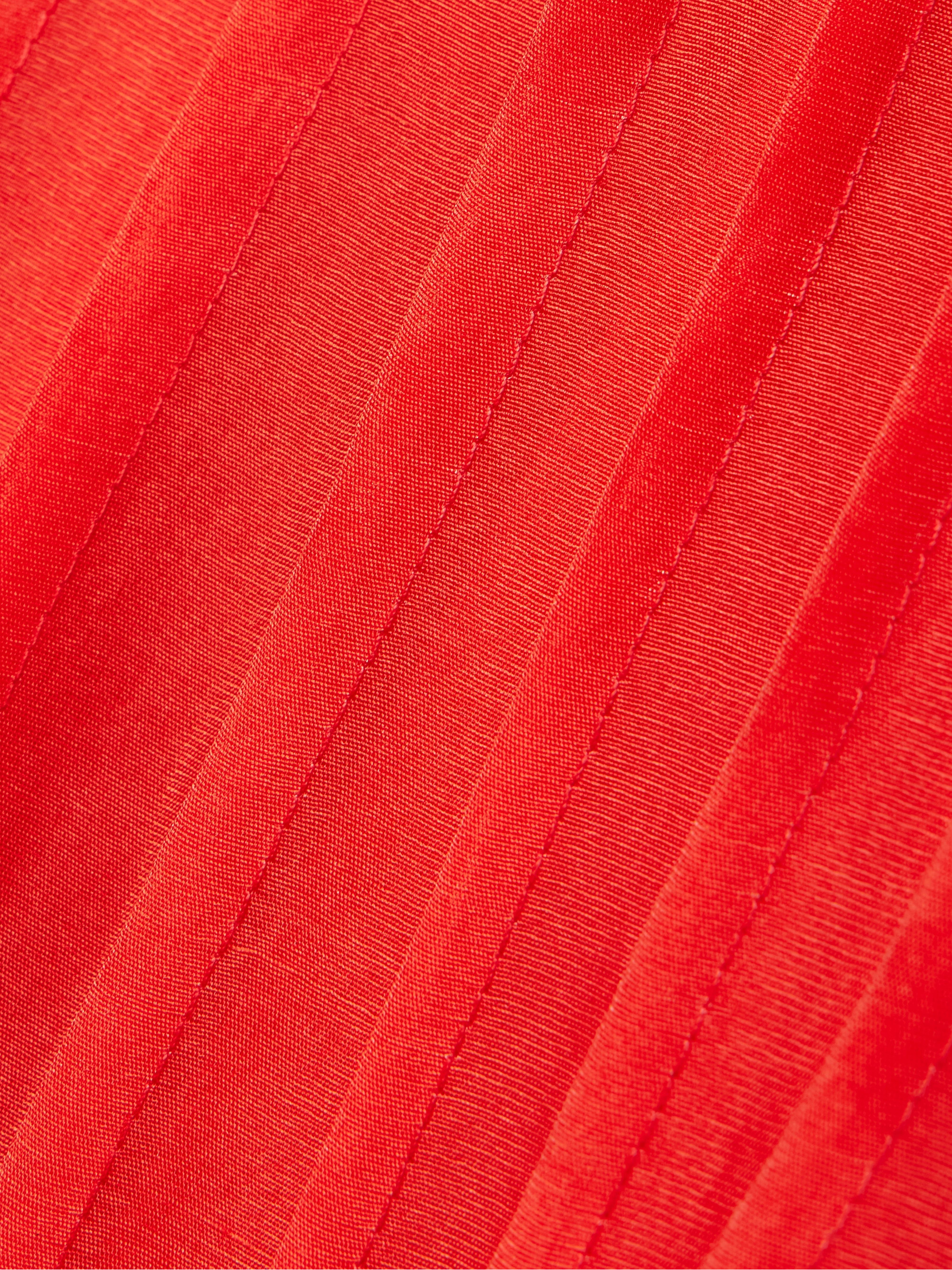 KHAITE Wes pintucked silk-organza maxi dress thumbnail