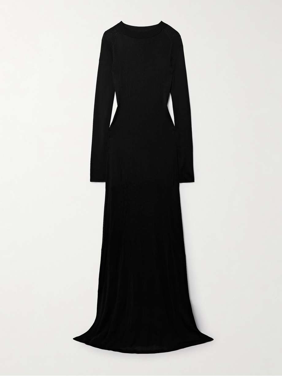 valera knitted maxi dress