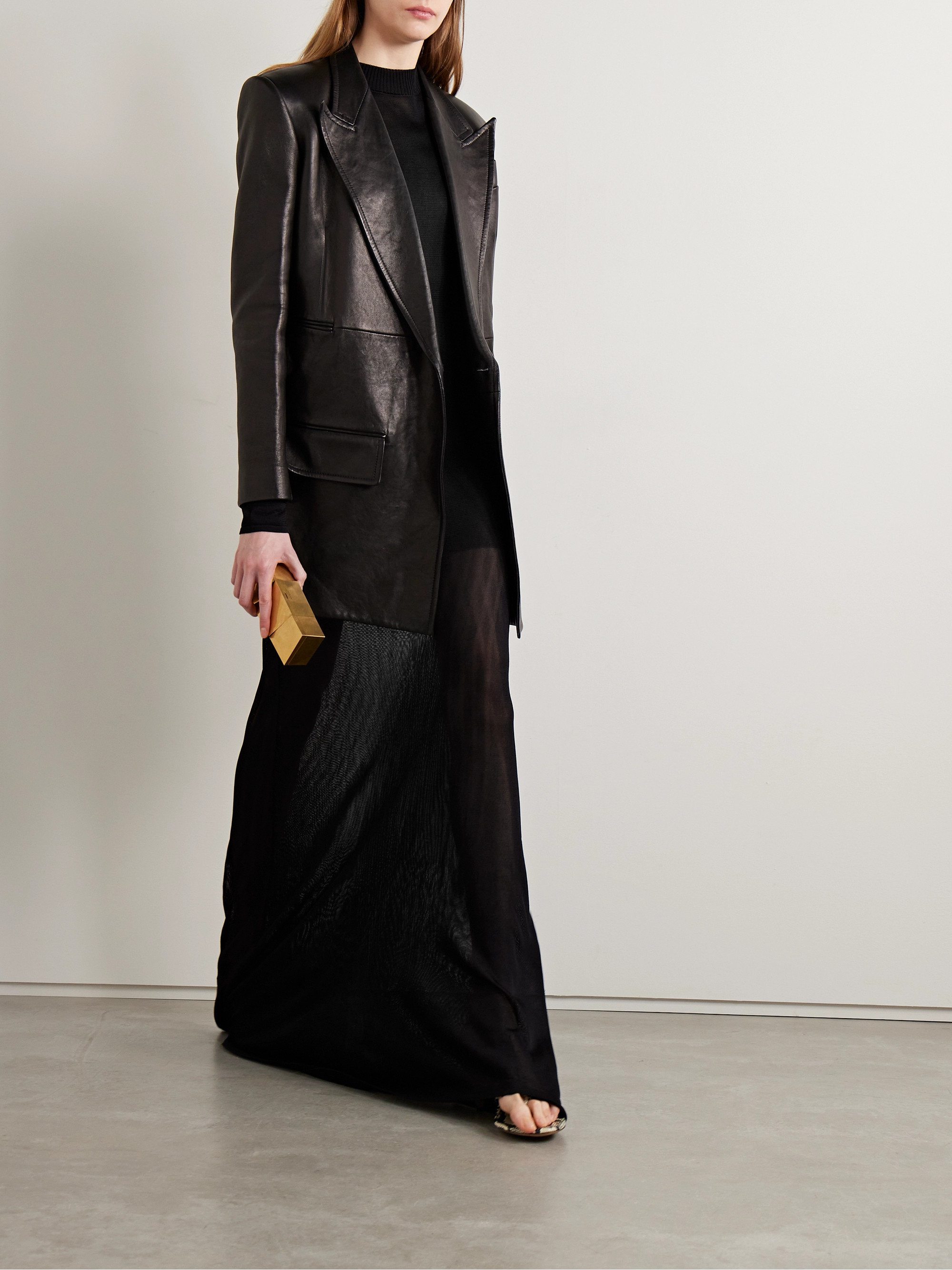 KHAITE Valera knitted maxi dress