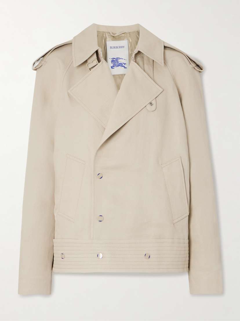 Burberry Canvas Trench Coat