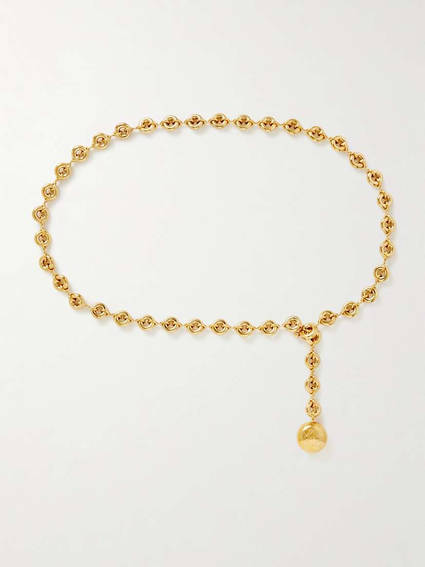 Loewe Donut -tone Chain Waist Belt