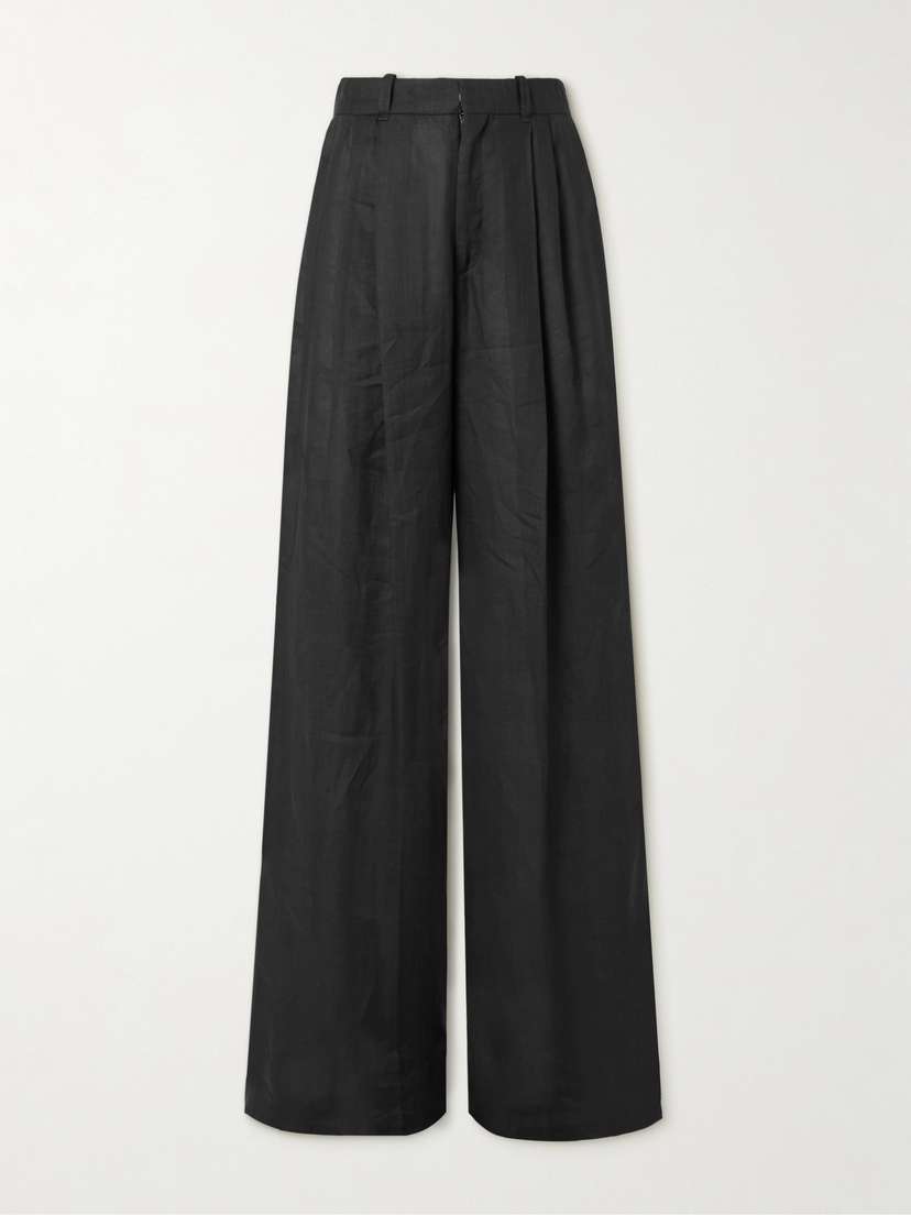Chloé Ramie Wide-leg Pants