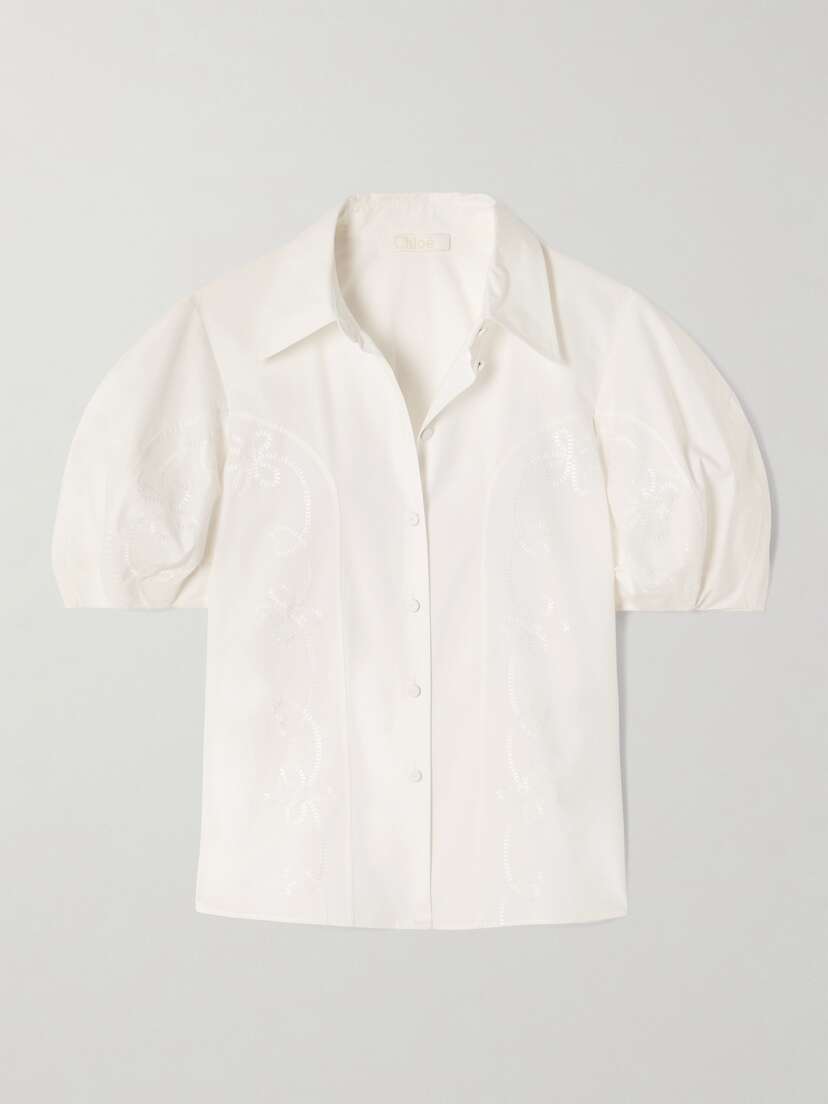 Chloé Cotton-voile Blouse
