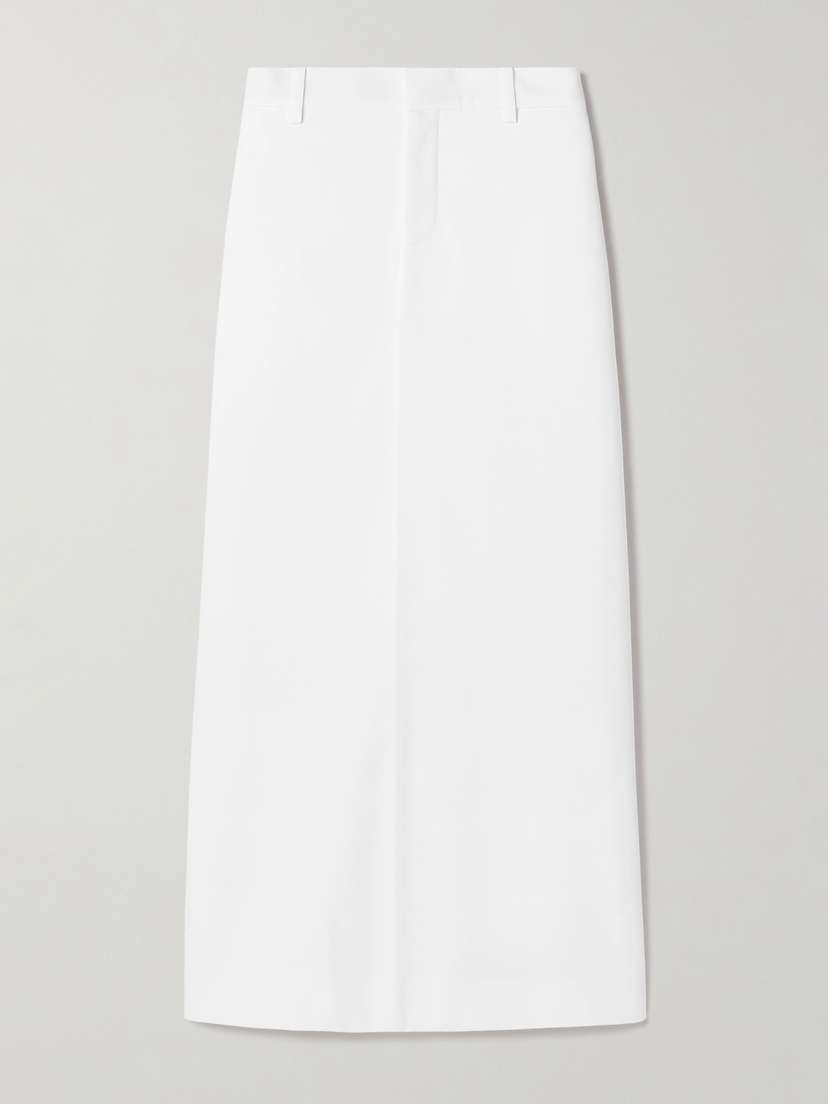 Valentino Garavani Cotton-poplin Maxi Skirt