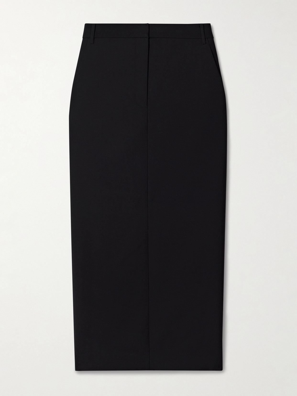 Tibi - Tropical Cady Maxi Skirt - Black