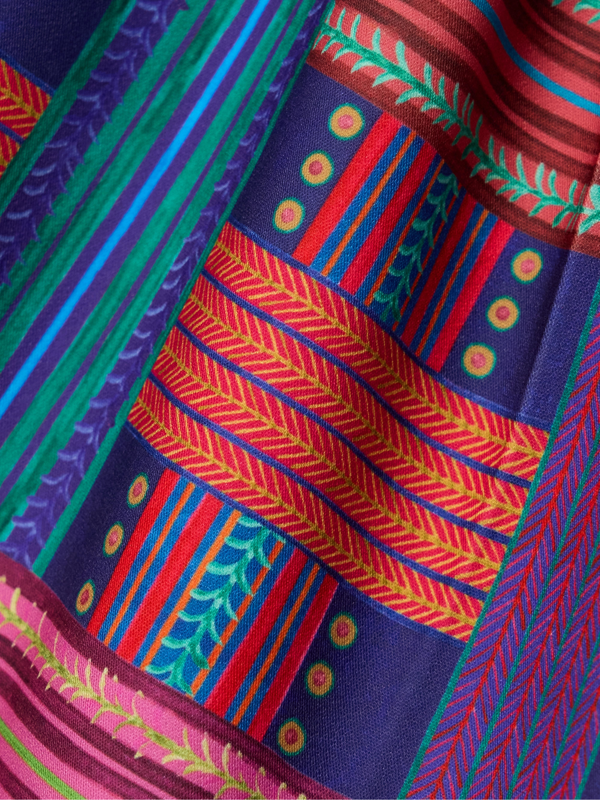 Saloni Printed voile shorts