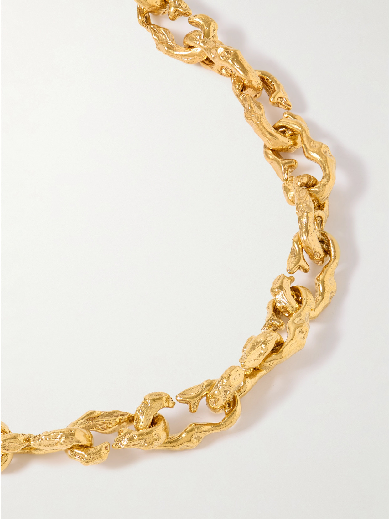 Alighieri The Selva Oscura Gold-plated Necklace In Gold