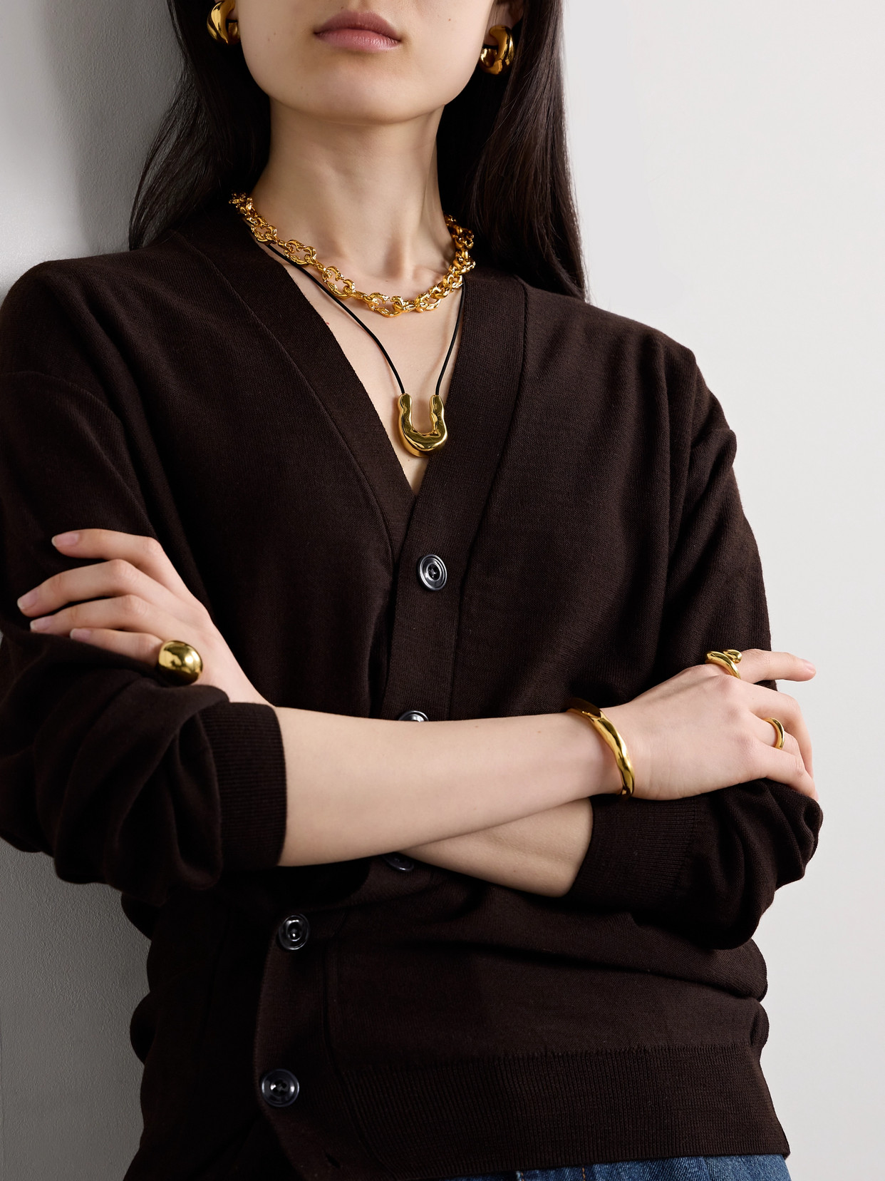 Alighieri The Selva Oscura Gold-plated Necklace In Gold
