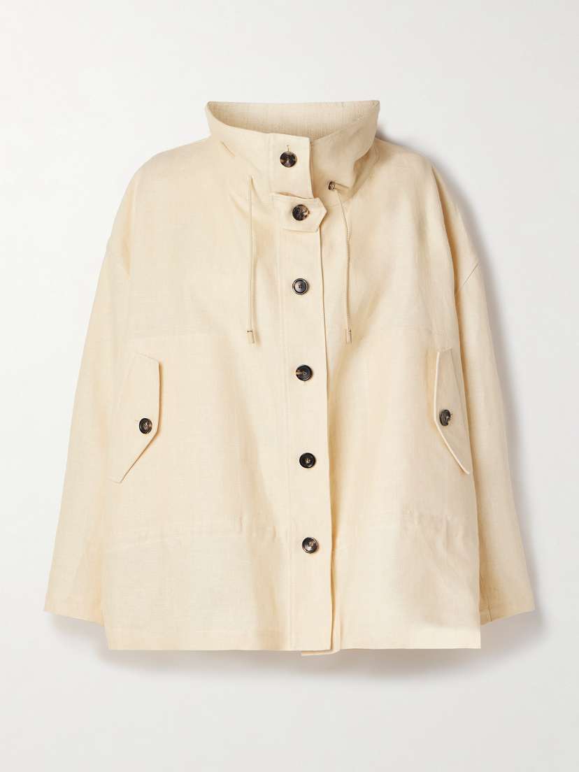Loro Piana Oversized Linen Jacket