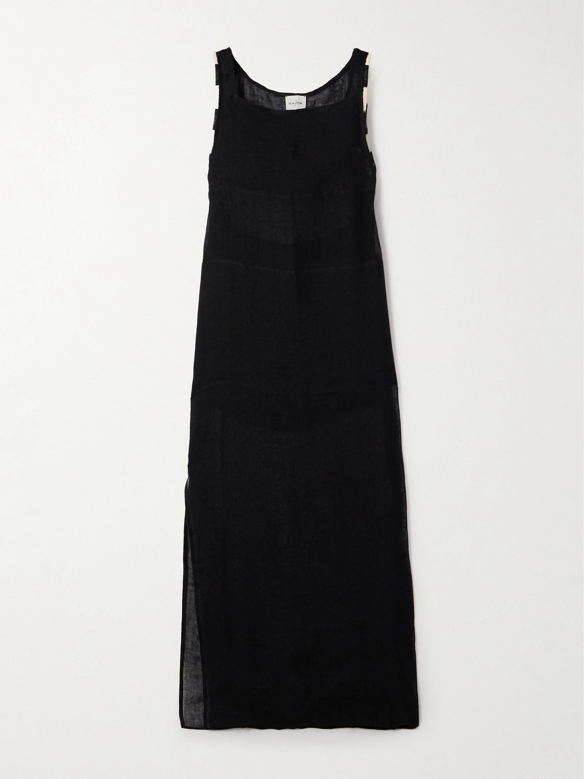 Le Kasha Afiyah linen maxi dress thumbnail