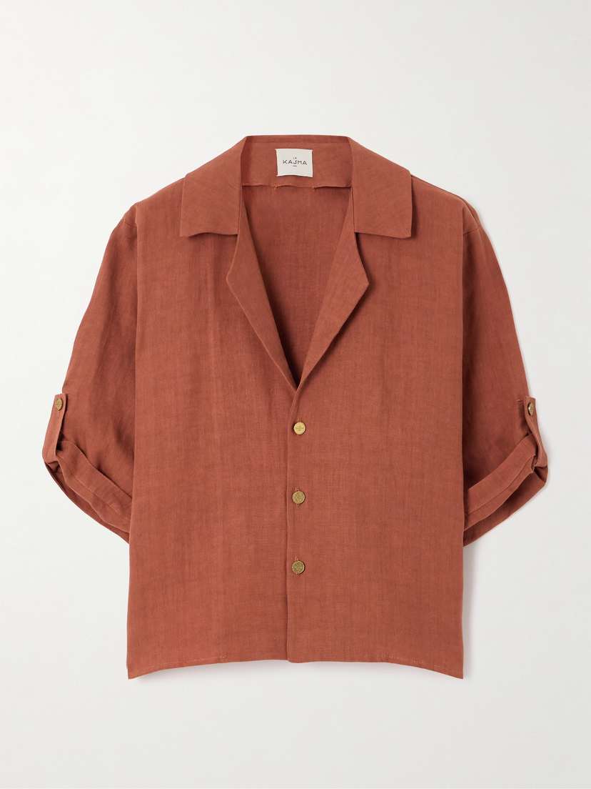 Le Kasha Abnud Linen Shirt