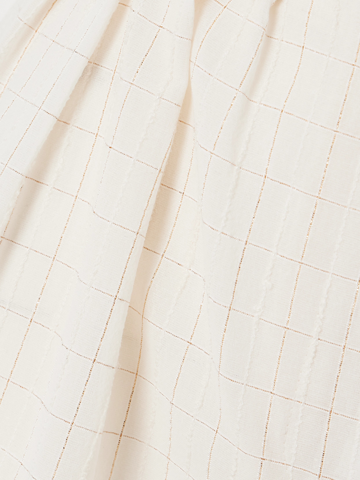 Loro Piana Tristin High-rise Cotton-blend Wide-leg Pants In White