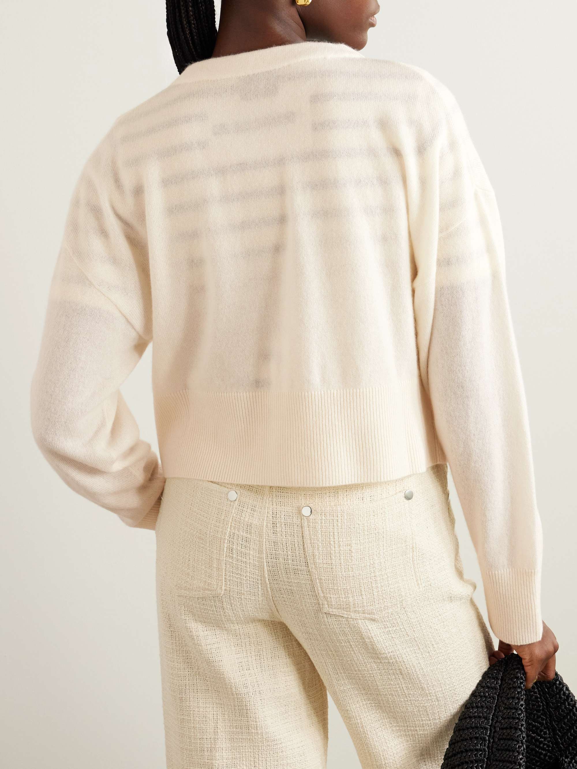LE KASHA + NET SUSTAIN Sydney organic cashmere cardigan