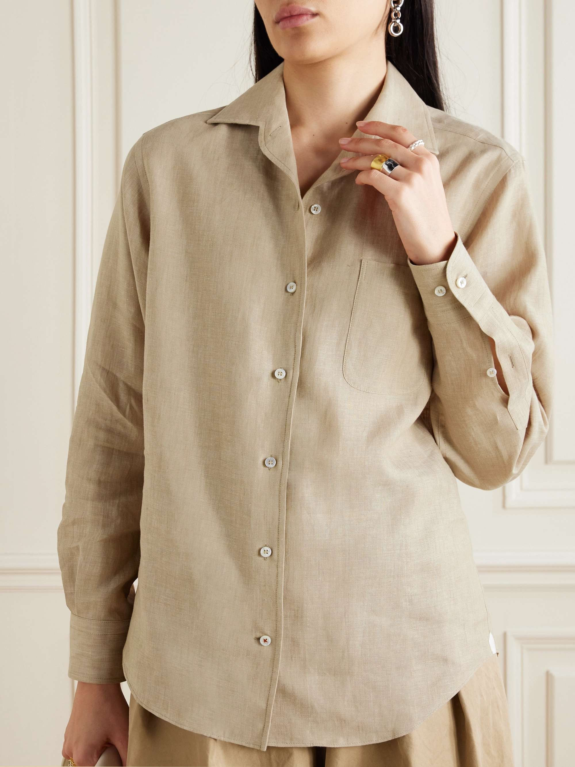 LORO PIANA Linen shirt