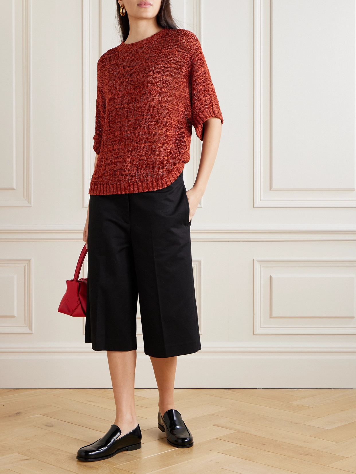 Open-Knit Top