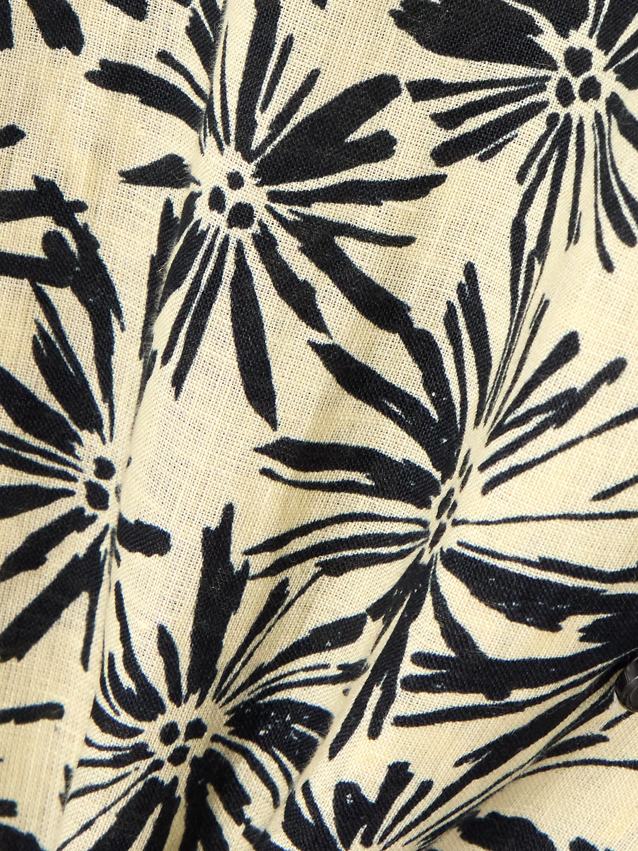 Loro Piana Isobel Flowers-print Short-sleeve Linen Button-down Shirt In Multi