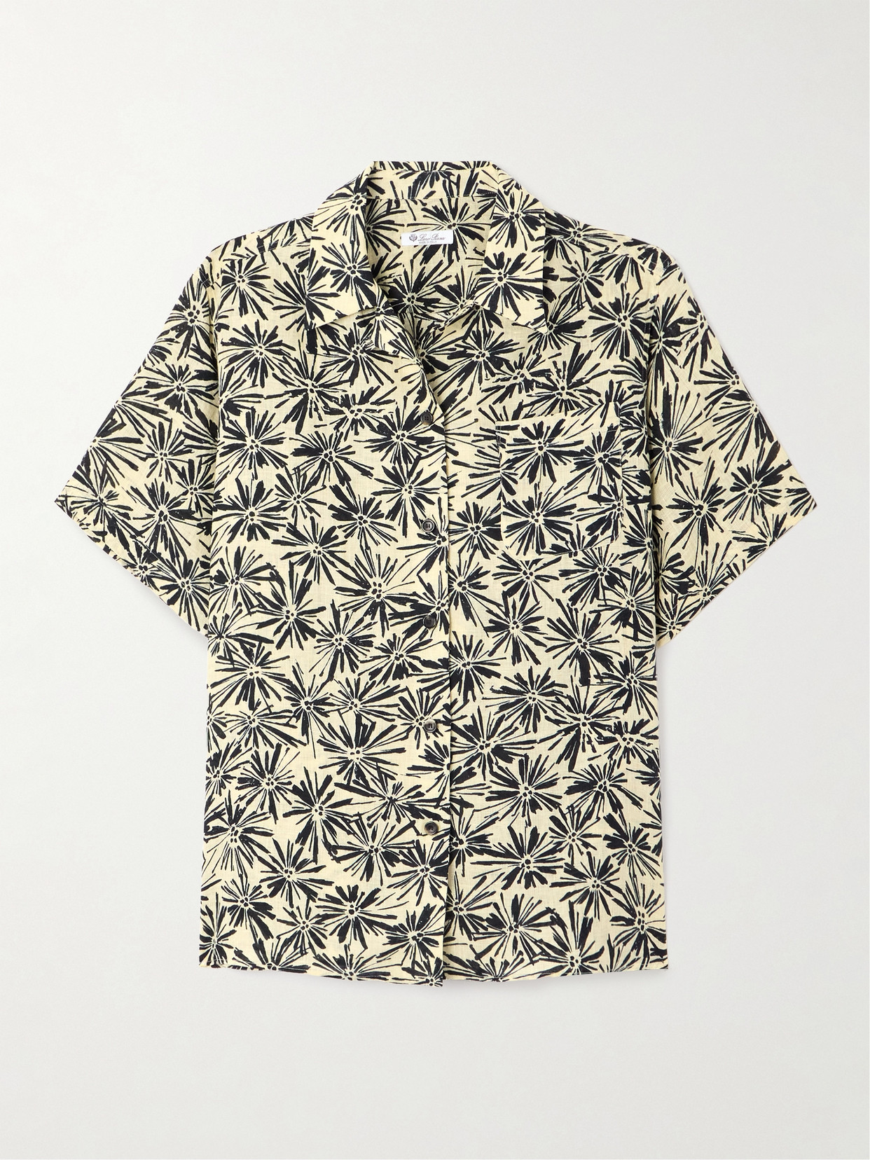Loro Piana - Floral-print Linen Shirt - Multi