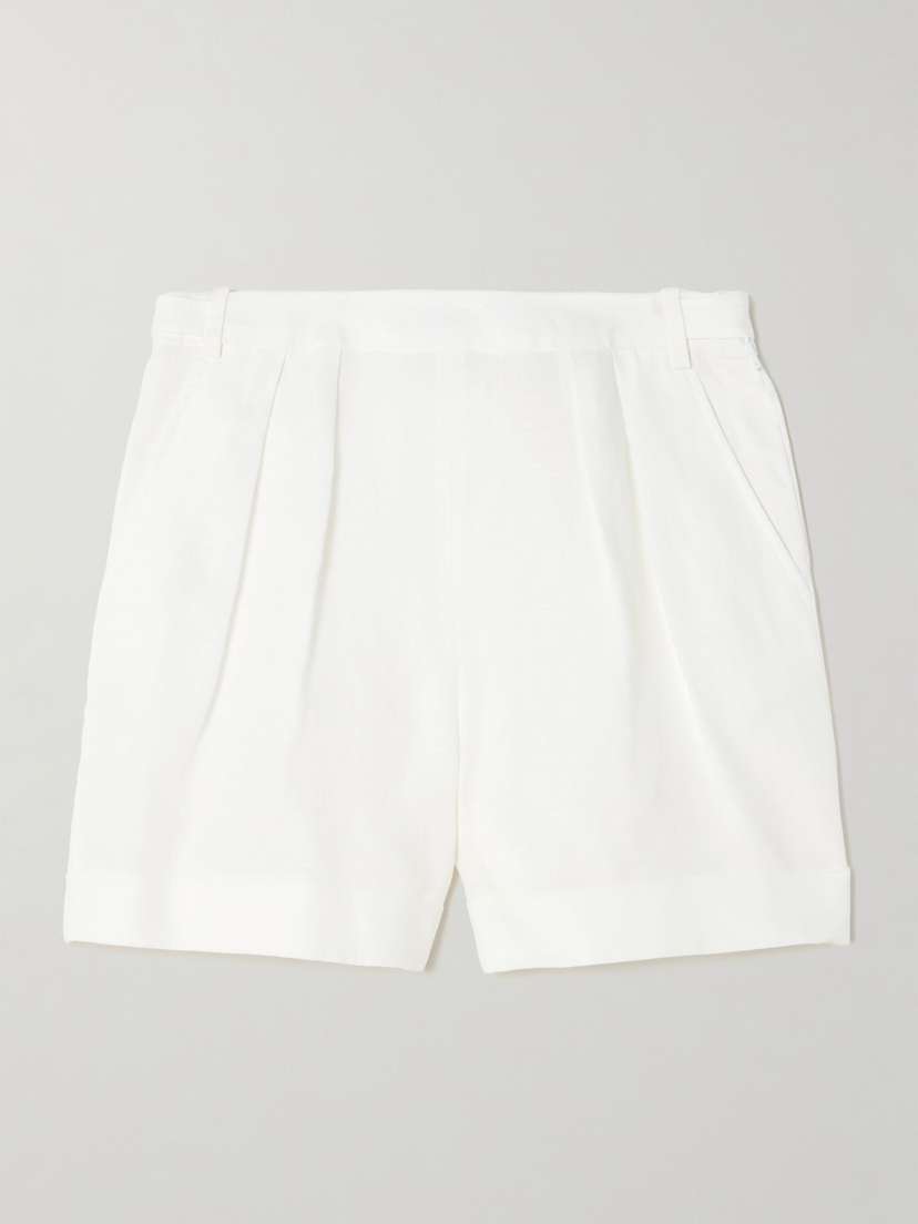 Loro Piana Pawel Linen Shorts