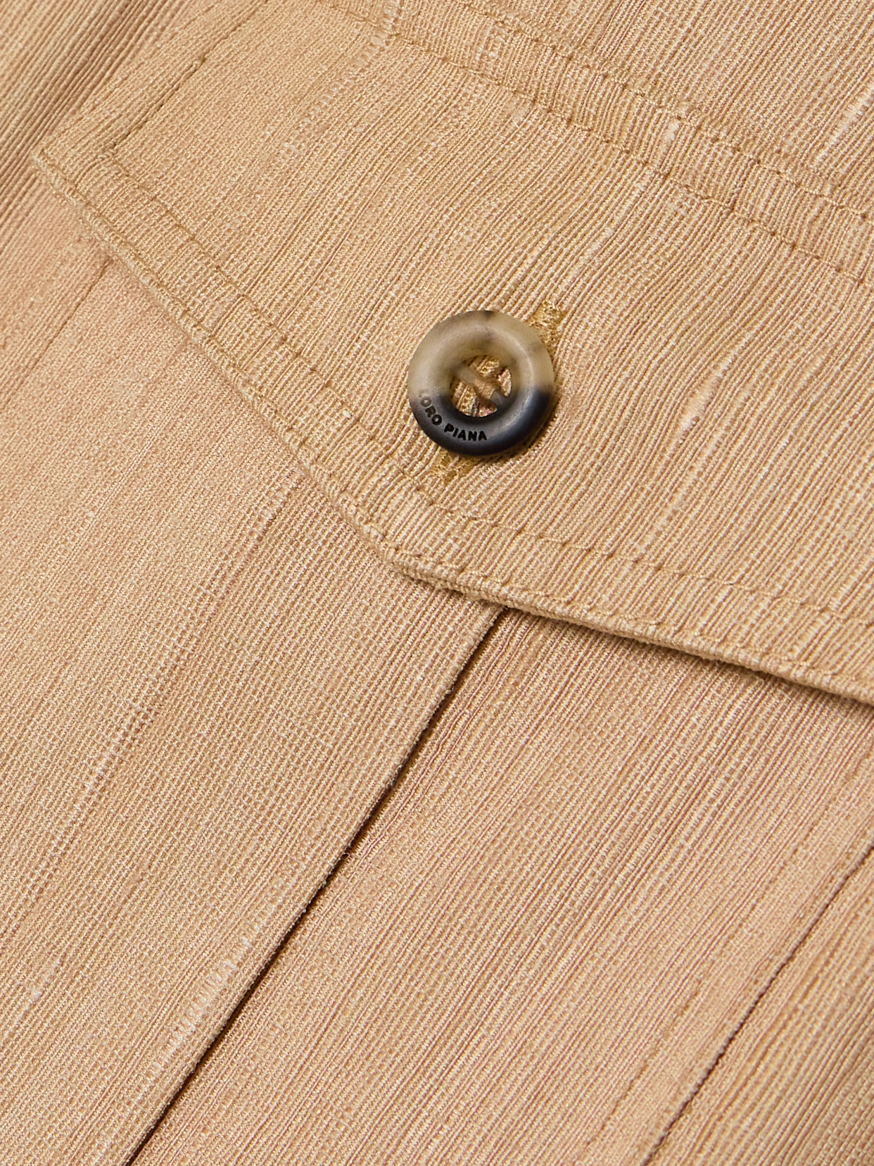 Textured-Silk Shirt