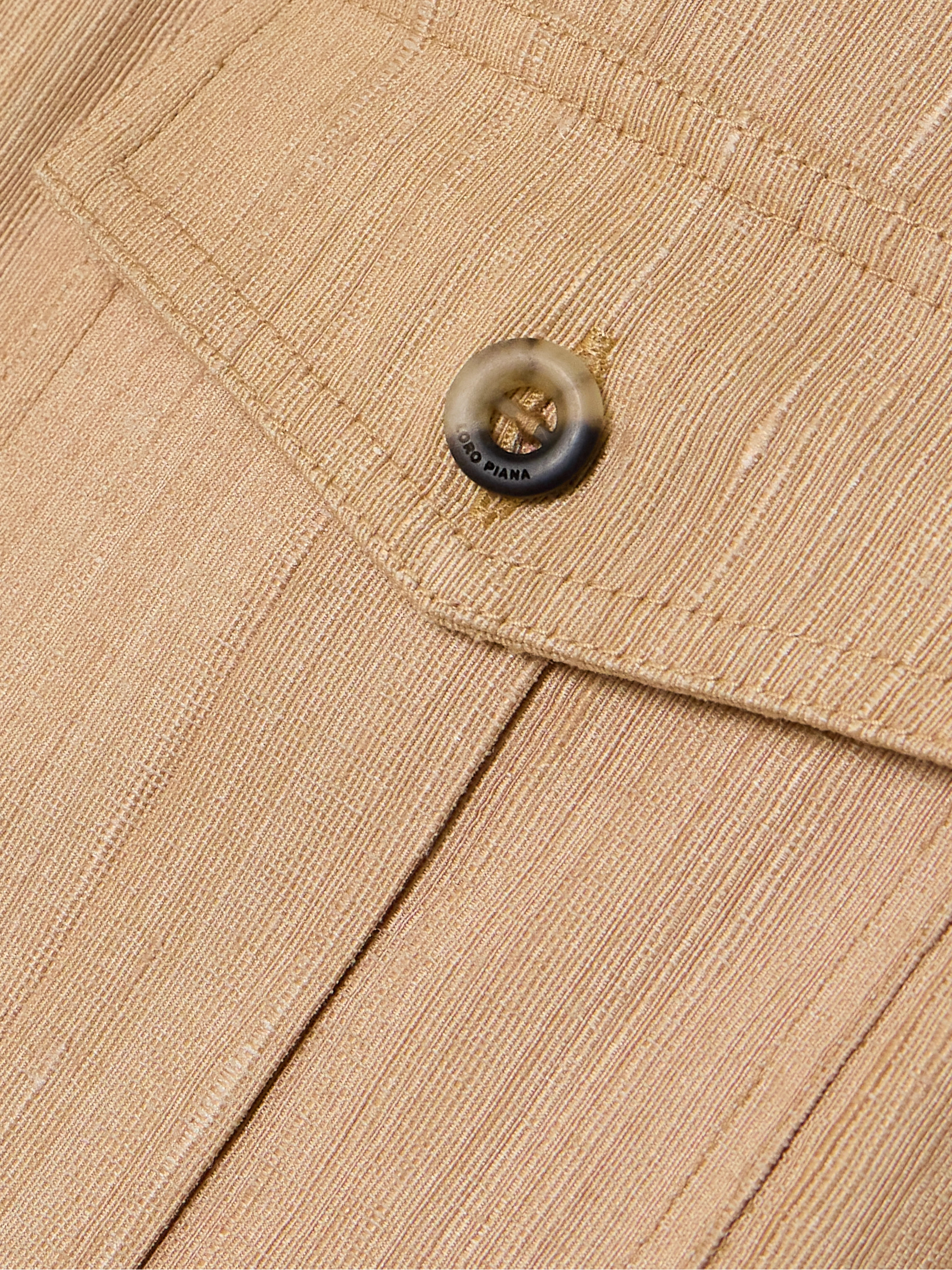 Loro Piana Textured-silk shirt