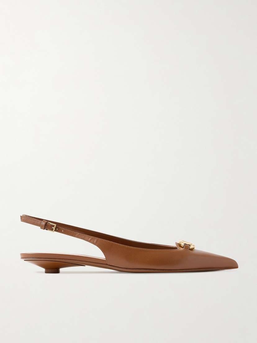 Valentino Garavani Vlogo Moon 20 Embellished Leather Pumps