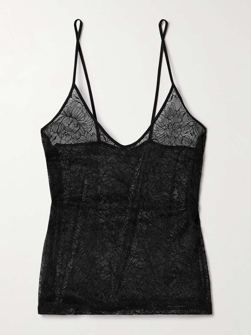 Skin Lindsay Recycled-lace Camisole