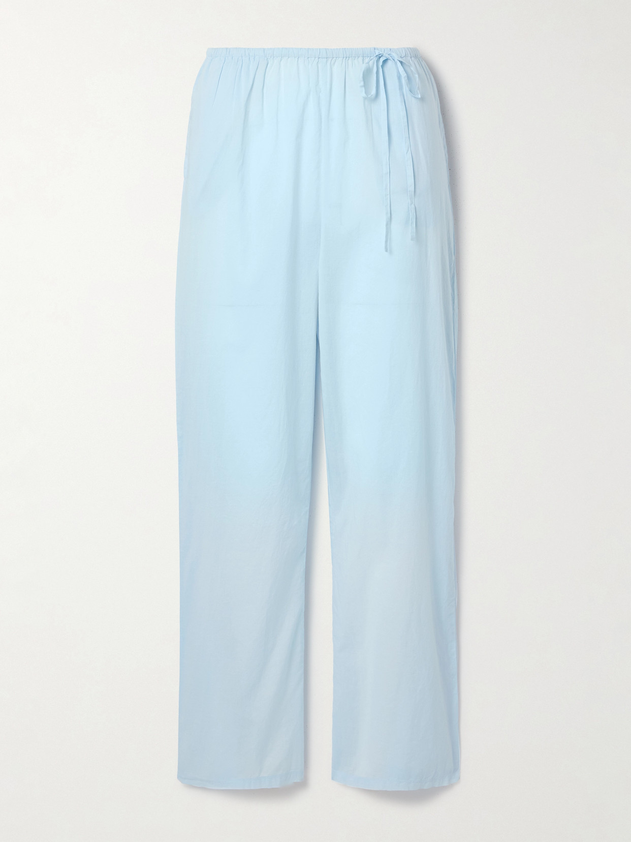 Skin Banks Organic Cotton-voile Pants In Blue