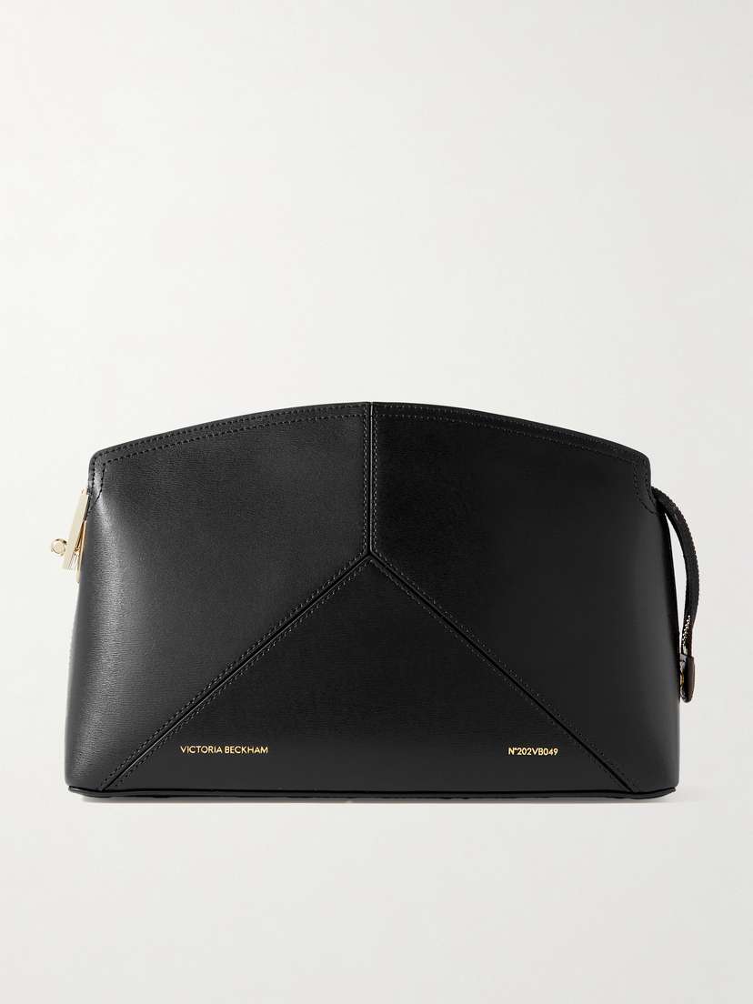 Victoria Beckham Victoria Paneled Leather Clutch